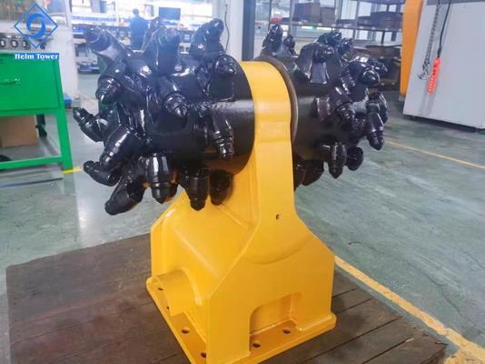 굴삭기를 위한 31.5 Mpa 회전 드럼 커터 최대 속도 265
