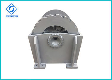 Double Single Drum Industrial Hydraulic Winch Free Fall Anchor For Road Recovery