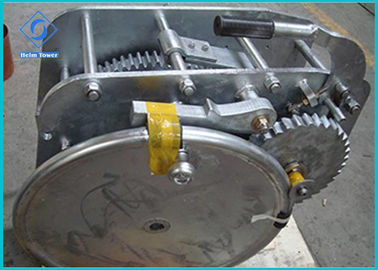 Manual Industrial Hydraulic Winch Barge Connecting Sidewinder / Anchor
