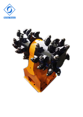 굴삭기 HDC50을 위한 주문 제작된 수력 회전 시추 드럼 절단기
